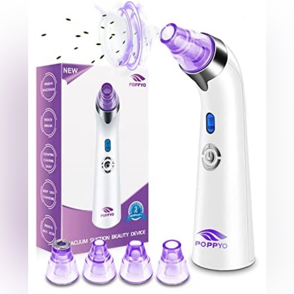 POPPYO Blackhead Remover Vacuum Suction Beauty Device NWOT